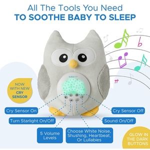Portable baby owl soother